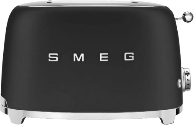 Smeg Toaster TSF01BLMEU in Schwarz Matt mit Auto-Shutoff - Bild 1