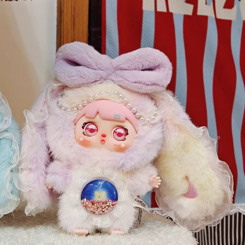 Mocici Leuchtender Zuckerherz-Hase, Plüsch-Schlüsselanhänger - Bild 2