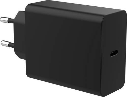 HN Power HNP65EU-1C USB-C Ladegerät mit USB Power Delivery (USB-PD), 65W, Schwarz - Bild 1