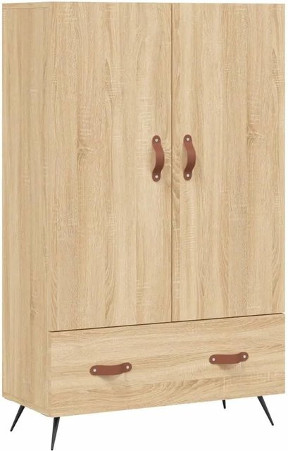 vidaXL Highboard in Sonoma-Eiche, Modernes Holzregal in Braun, B/T/H: 69,5 x 31 x 115 cm - Bild 1