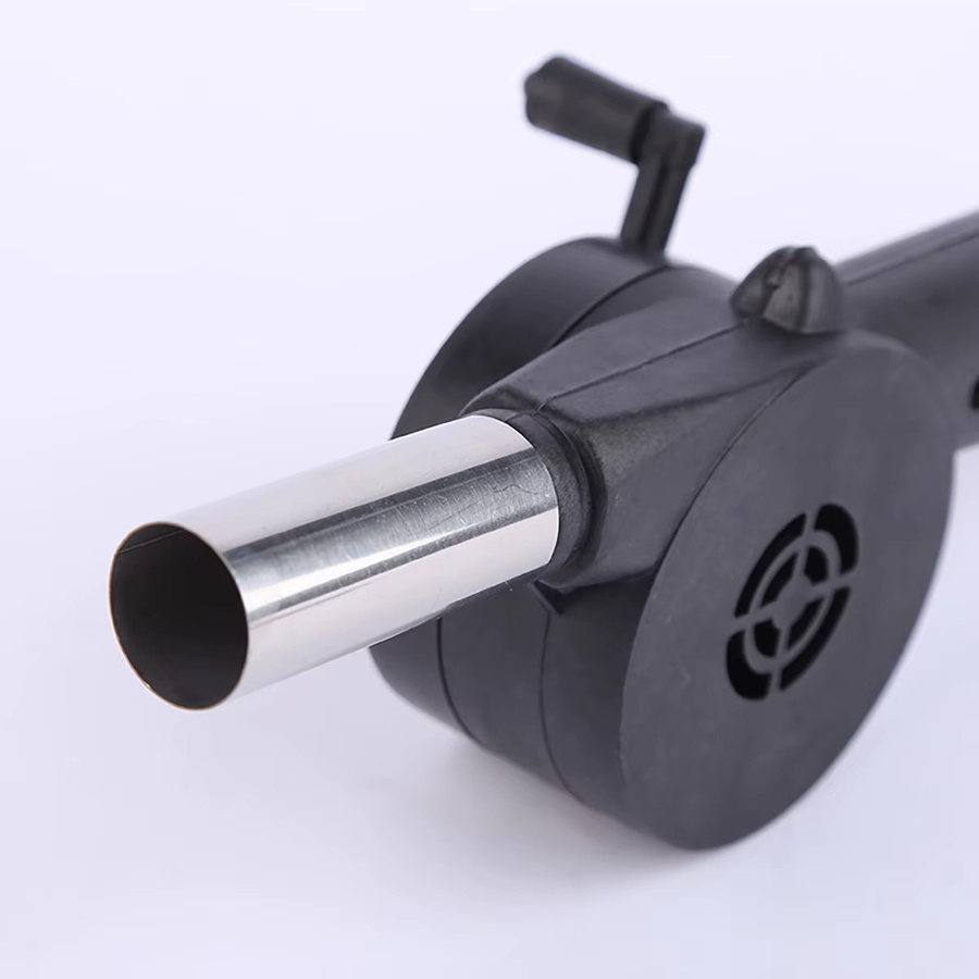Manuelles Grillgebläse in Schwarz zur Holzkohlegrill-Zündung - Bild 5