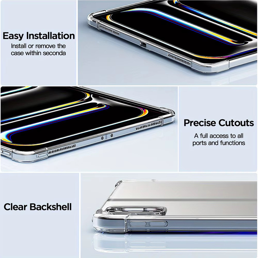 Ojeleye Transparente Schutzhülle für iPad Pro und iPad Air Modelle - Bild 4