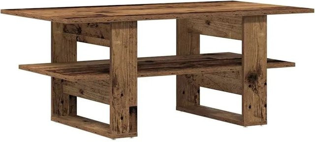 vidaXL Couchtisch in Eiche Optik braun aus Holzwerkstoff B/T/H: 102 x 55 x 42 cm - Bild 1