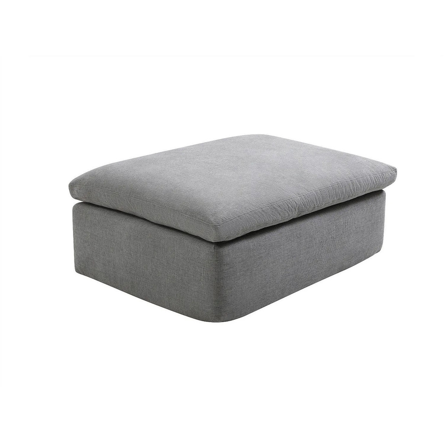 Vente-unique Sitzhocker Cortoline Grau Stoff B: 112 cm, H: 87 cm, T: 44 cm - Bild 2