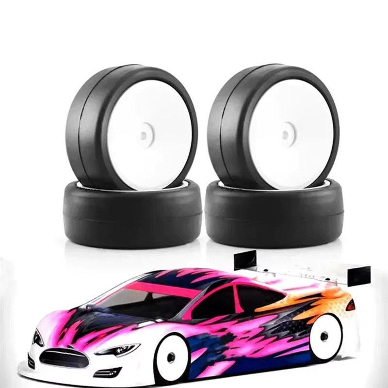E-Star Hub Elektrischer Raum-Hotmelt-Reifen, 4-teiliges Set, 1/10 On-Road Racing RC-Autozubehör - Bild 5