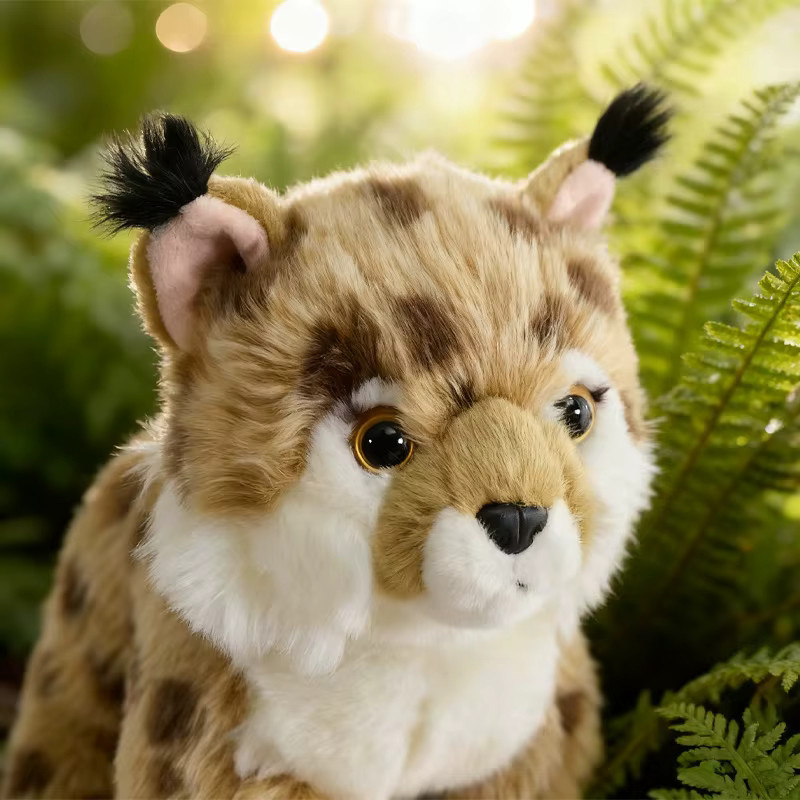 DOYOUDO Gelbe Leoparden-Plüschtiere, Tiere, Plüsch / Textil - Bild 2