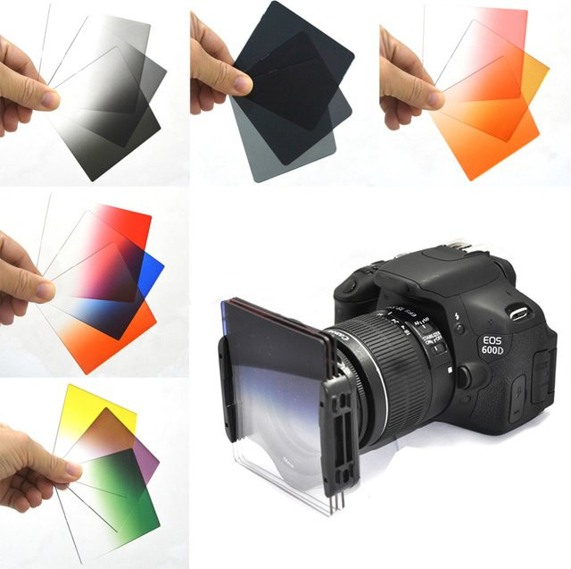 Cokin P-Serie quadratische Vollton-Farbfilter für Canon, Nikon und Sony Kameras in Multicolour - Bild 1