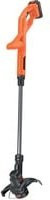 Black & Decker Akku-Rasentrimmer ST1823 mit Teleskopstiel und Ladegerät, Orange - Bild 1