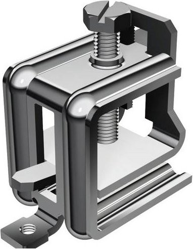 OBO Bettermann Trägerklammer 1408534 aus Metall in Silber - Bild 1