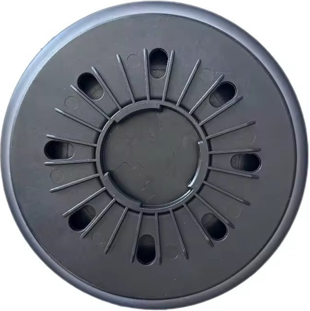 Schleifpad Trägerplatte für Dual Action Polierer, 150 mm Durchmesser, 33 Löcher, Schwarz - Bild 1