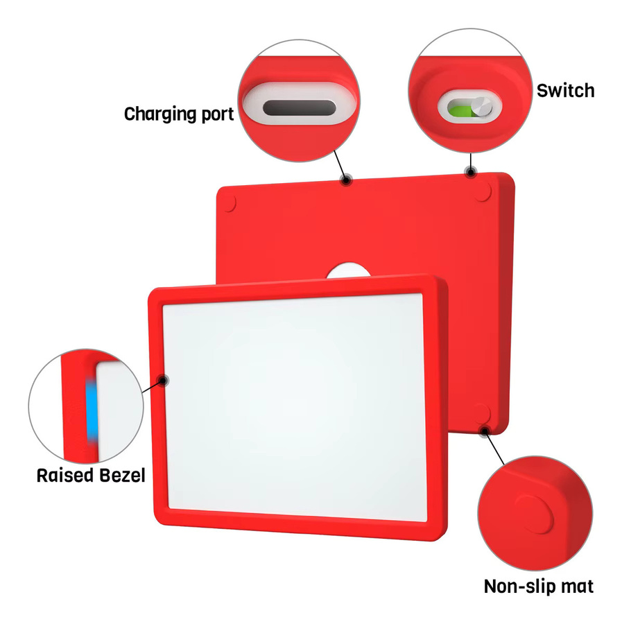 Silikon-Schutzhülle für Apple Magic Trackpad 2 in Weiß oder Rot - Bild 2