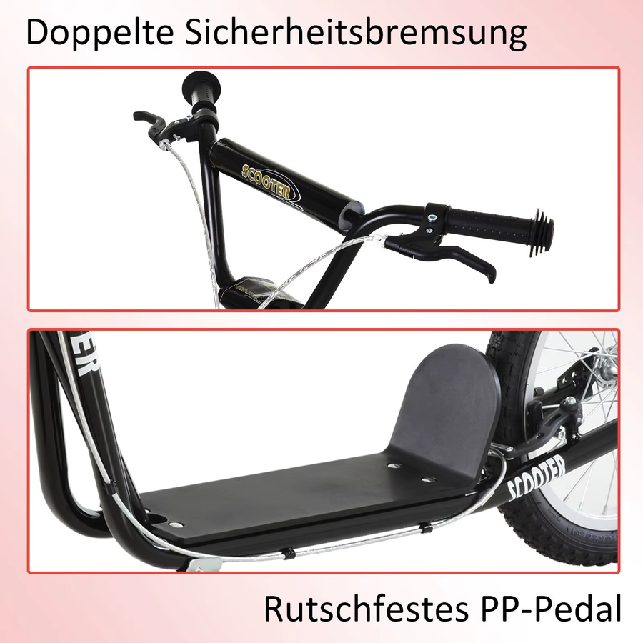 HOMCOM Kinderscooter Blau ab 5 Jahren - Bild 3