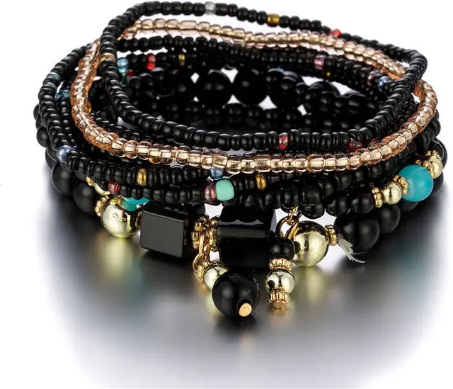 DAIPAN Armband Set, Perlen, Bunt, Damen - Bild 1