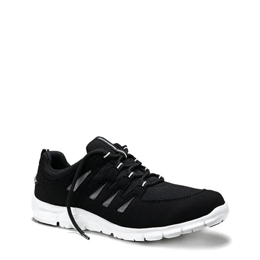 Elten Berufshalbschuh Apache Black-White Low O1 in Schwarz-Weiß, Größe 41 - Bild 2