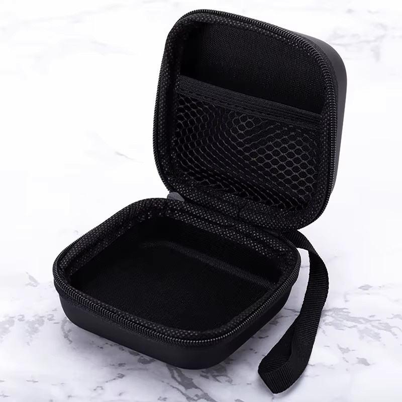 NEWBIRTH Robuste EVA-Ladehülle für Book Air/Pro in Schwarz mit Netztasche für Cabl Mini Taschenlampe und Kopfhörer - Bild 5