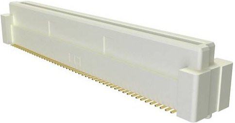 Amphenol Mezzanine-Steckverbinder 61082-102409LF in Weiß - Bild 1