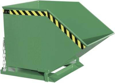 Kippmulde KK 800 von Bauer aus Stahl in Grün (RAL 6011) - Bild 1