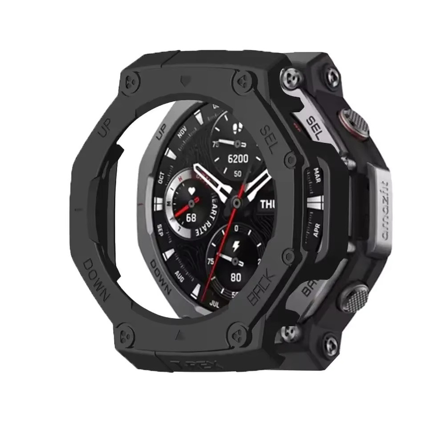 FancyWrist Schutzhülle Bumper für Amazfit T-Rex 3 in Schwarz - Bild 5