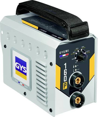 Elektrodenschweißgerät GYS MMA GYSMI 160P, grau, Strombereich 10-160 A - Bild 1