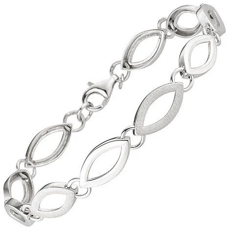 Colfem Armband 925 Sterling Silber, 19 cm, Unisex - Bild 1