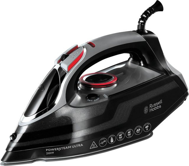 Russell Hobbs Powersteam Ultra Dampfbügeleisen 20630-56 in Schwarz und Grau - Bild 1