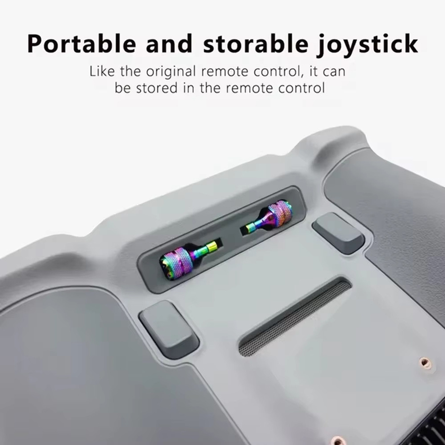 DJI Controller-Joystick Ersatz-Daumenhebel in Rot für Mavic 4 Pro, Mini 5, 4, 3 Pro, Air 3S sowie RC und RC 2 Fernsteuerung - Bild 2