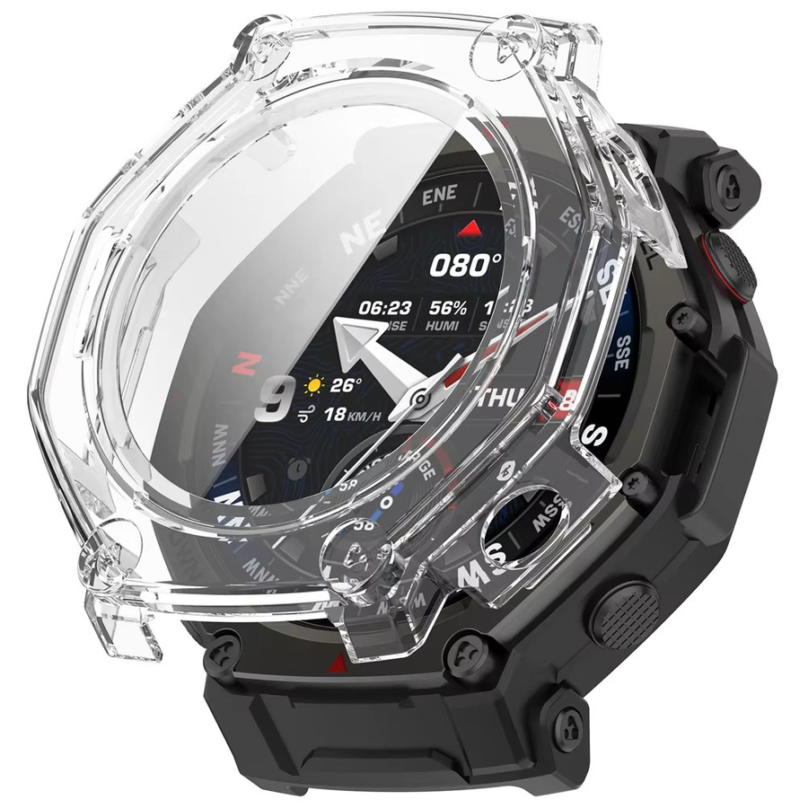 Amazfit Schutzhülle aus gehärtetem Glas, Schwarz, für T-Rex 3 Pro, 48 mm - Bild 3