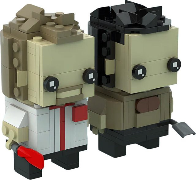 Gobricks Shaun of the Dead, Bausteine Modell, Actionfiguren - Bild 1