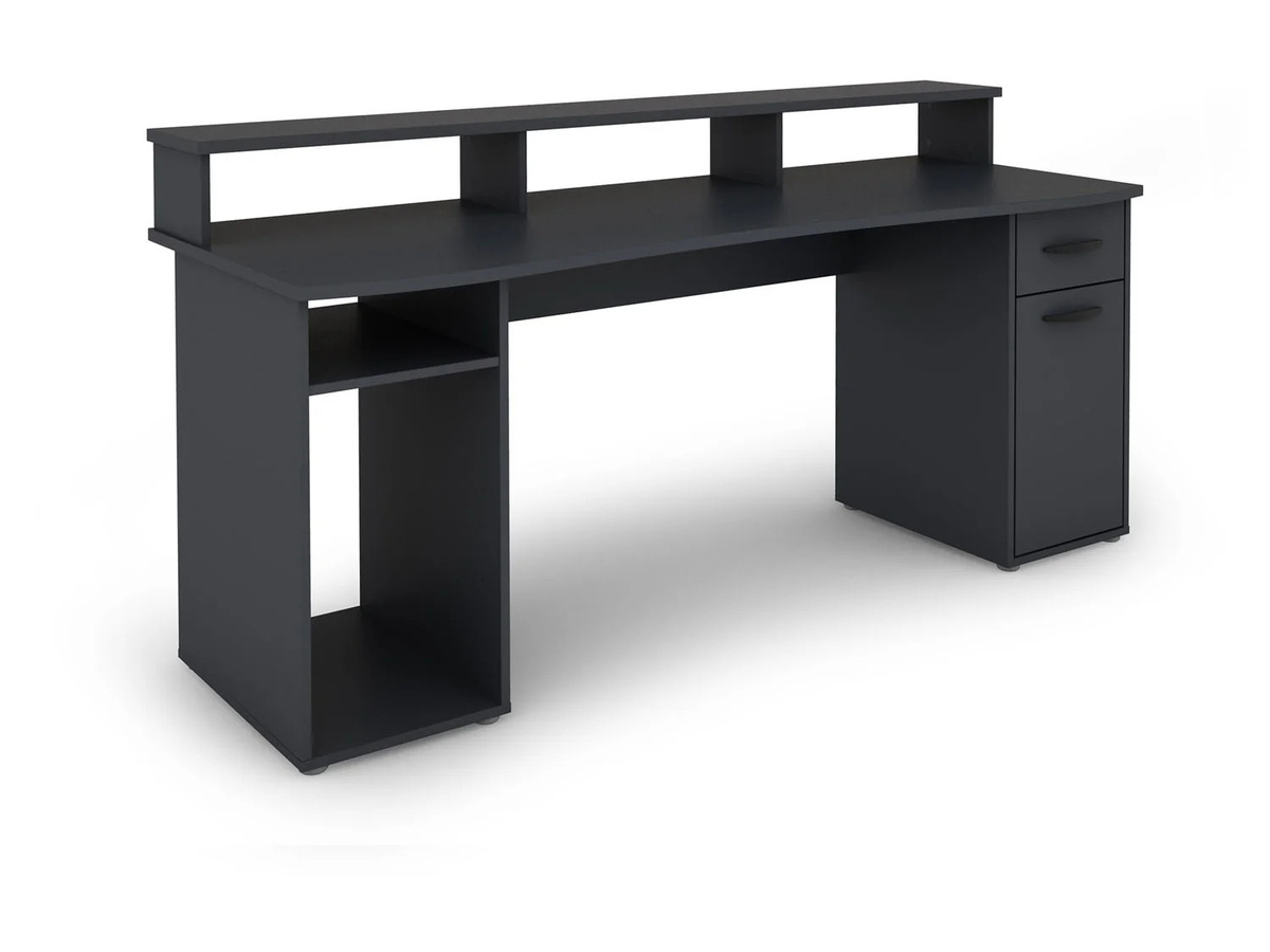 BYLIVING Schreibtisch Fantastic Modern in Anthrazit B/T/H: 180 x 65 x 76,7 cm - Bild 4
