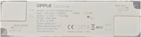 Opple LED-Betriebsgerät IP20 - Bild 1