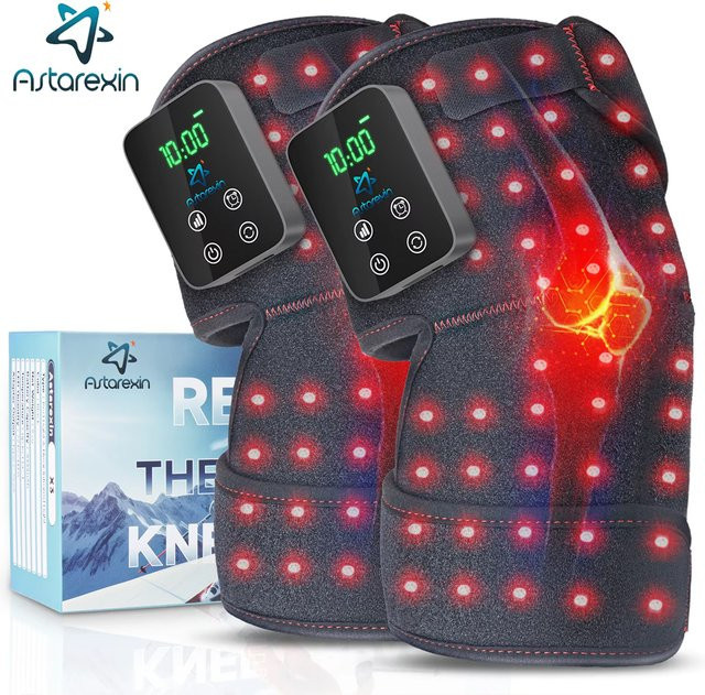 Astarexin Rotlichttherapie Kniemassagekissen, Schwarz, Unisex - Bild 1