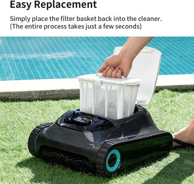 Aiper Ersatzfilter für Scuba S1 Roboter-Poolreiniger, Grob- und Feinfilter, Blau - Bild 1