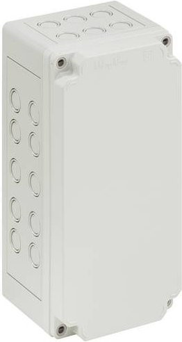 Spelsberg SVi L-g Universal-Gehäuse aus Kunststoff in Grau oder Weiß B: 15,0 cm, T: 30,0 cm, H: 13,7 cm - Bild 1