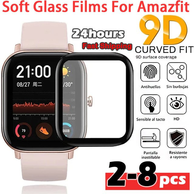 Displayschutzfolie Glas, Amazfit GTS 4 mini, BiP5, GTR 4, GTR2E - Bild 1