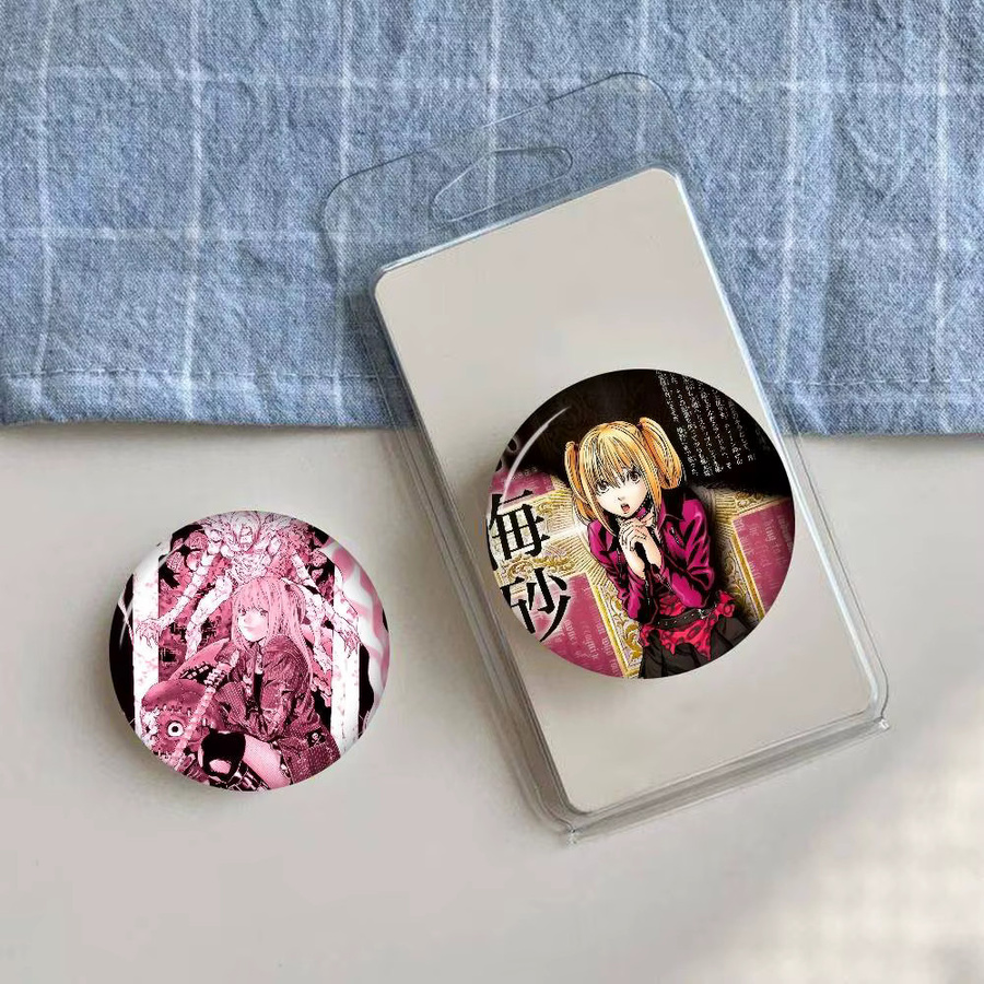 Kayou Anime Misa Death Note Button-Pins in den Größen Durchmesser: 32 mm, 44 mm und 58 mm - Bild 3