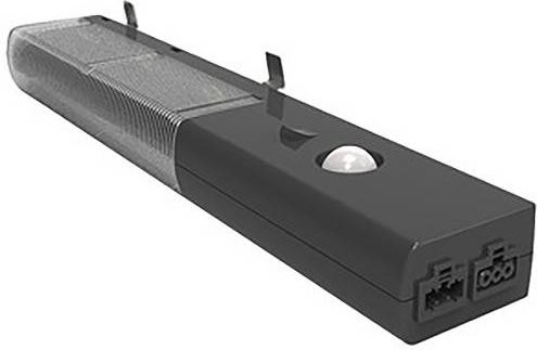 Schneider Electric NSYLAMLDD LED-Mehrfach-Fixierleuchte mit Anwesenheitserfassung, 10W, 230V AC, Schwarz/Grau - Bild 1