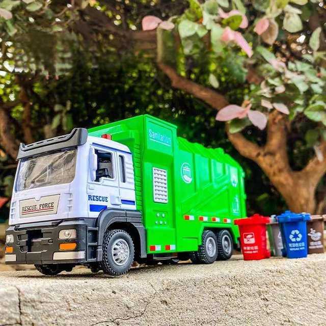 MINI AUTO Urban Sanitation Spielzeugauto, 1:32, mit Licht und Sound - Bild 1