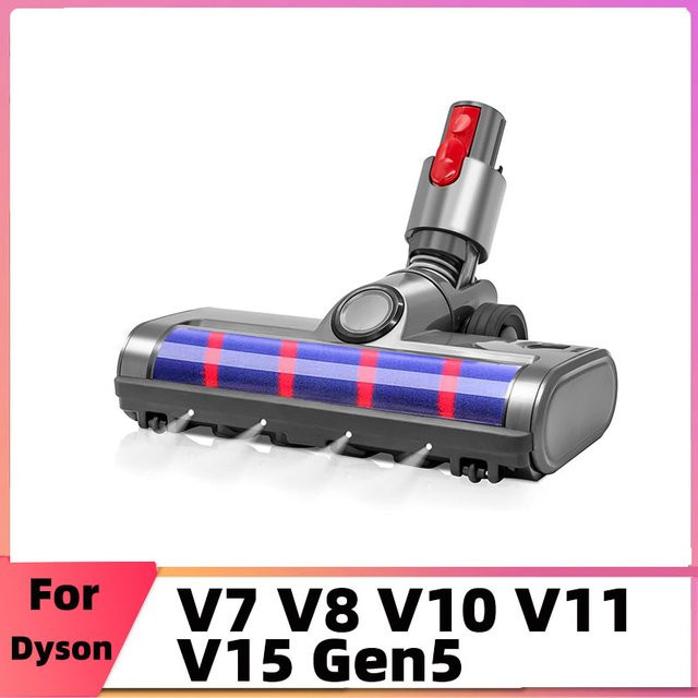 Dyson Soft Roller Bürstenkopf Ersatz für Teppich und Hartholz Boden passend für v7 v8 v10 v11 v15 und gen5 Akku-Staubsauger - Bild 1