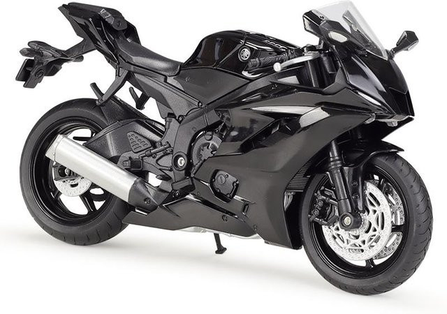 WELLY Yamaha 2020 YZF-R6, Modell Motorrad, schwarz, 1:12 - Bild 1