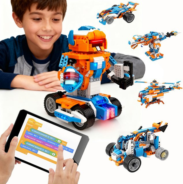 Apitor Roboter-Bausatz, 600 Teile, ab 12 Jahren - Bild 1