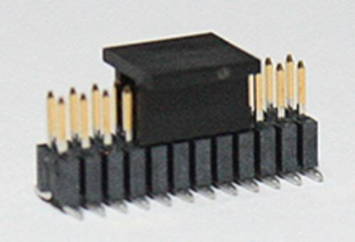 Molex Stiftgehäuse-Platine 879332415 in Schwarz und Gold - Bild 1