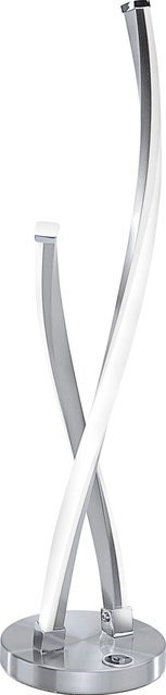 Paul Neuhaus Tischleuchte Polina aus Stahl in Silber, dimmbar mit LED und Touch-Funktion, Höhe: 48,5 cm - Bild 1
