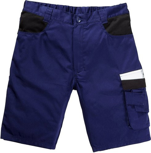 safety and more Arbeitsshort EXTREME in marineblau/schwarz aus Polyester/Baumwolle, Größe XL - Bild 1