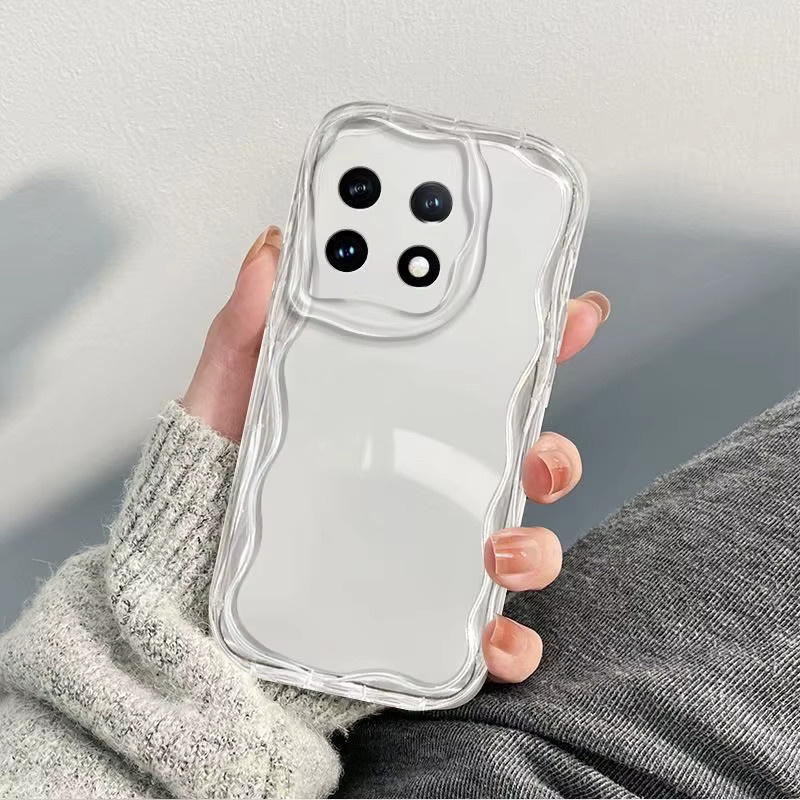 Transparente TPU Wellen-Softcase Schutzhülle für Honor X8 5G, Honor X6 5G, Honor X6S 5G, Honor X8A 5G und Honor 70 Lite - Bild 2
