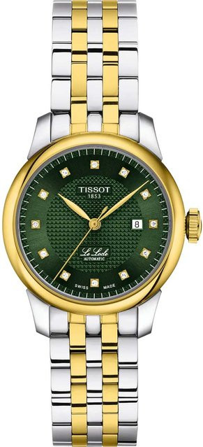 Tissot Herrenuhr Automatik, Edelstahl, 29 mm, Grün, Saphirglas - Bild 1