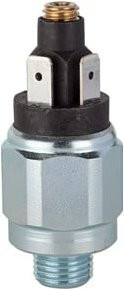 Riegler Druckschalter Standard aus verzinktem Stahl, G 1/8, 10 - 70 bar, Öffner, Silber - Bild 1
