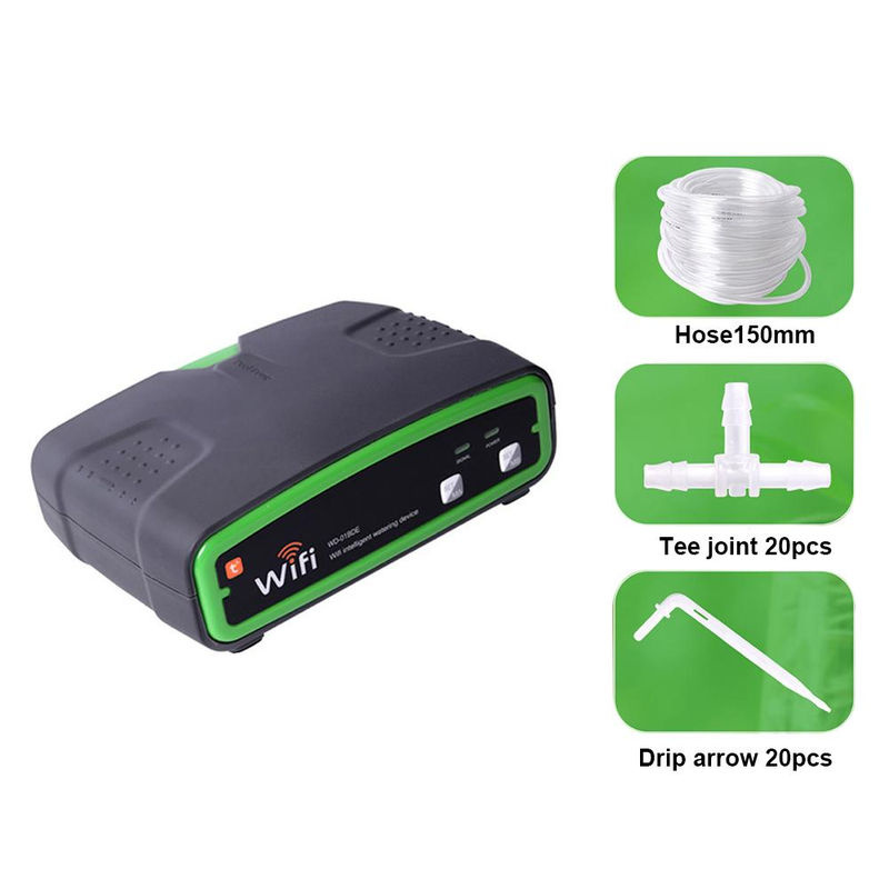 TOMTOP JMS Automatisches Bewässerungssystem für 20 Topfpflanzen mit Wi-Fi und App-Steuerung, DIY-Tropfbewässerungssystem für den Innenbereich, Grau - Bild 3