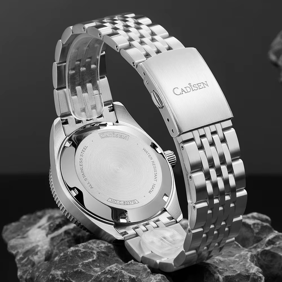 CADISEN Armbanduhr, Automatik, Edelstahl, Keramiklünette, Herren - Bild 2
