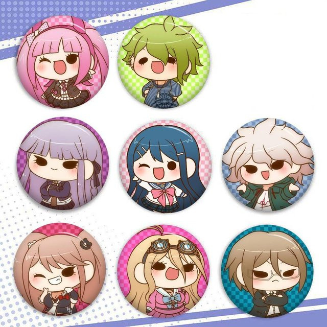 Kayou Brosche, Chibi Tiere, Bunt, Unisex - Bild 1