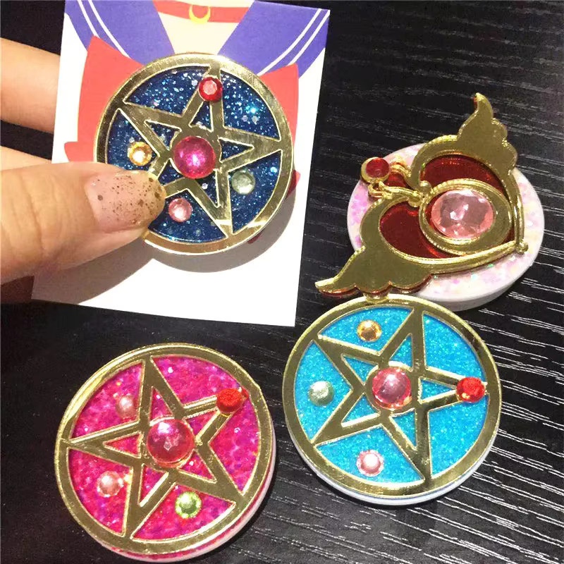 Sailor Moon Anime Fingerringhalter und Smartphone Grip für iPhone und Samsung in Multicolour - Bild 4